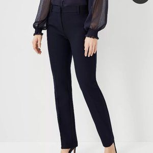 Ann Taylor Straight Pant in White